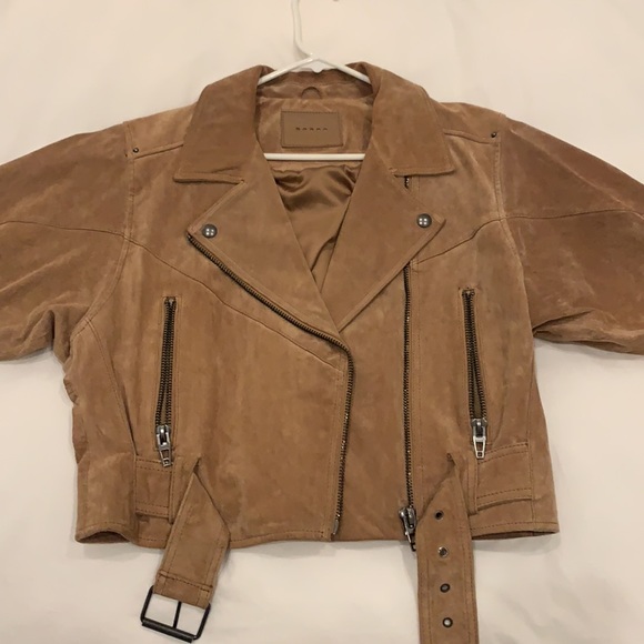 BLANK NYC tan suede dolman jacket - rare, in perfect shape. size medium - Picture 3 of 4